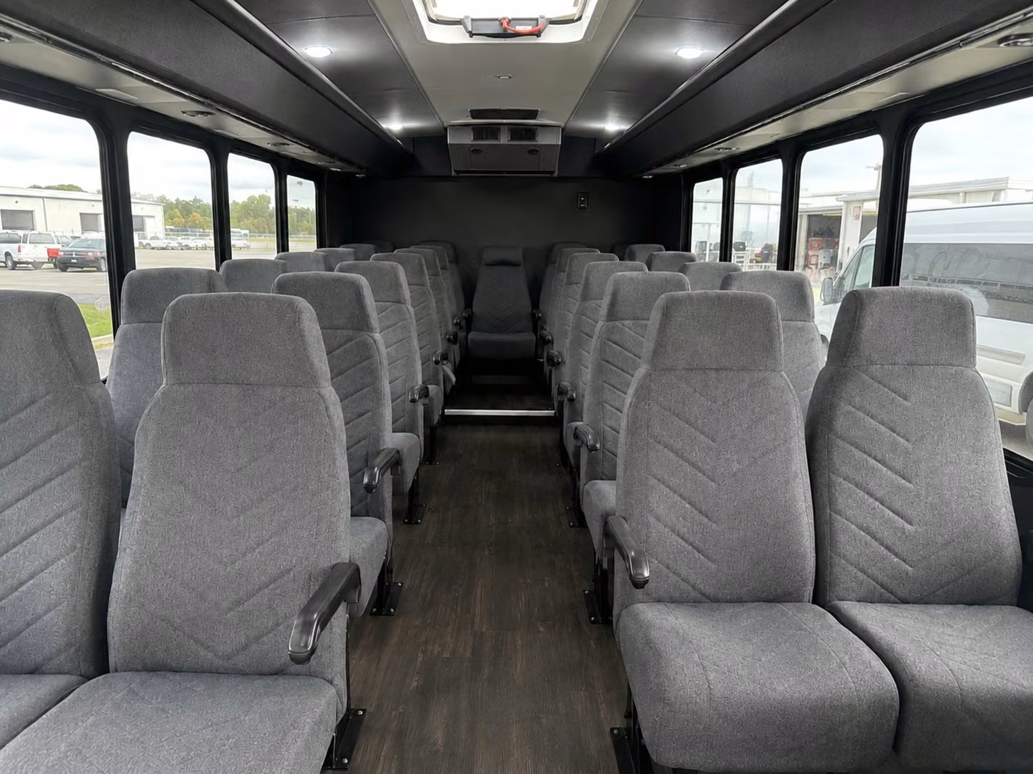 20 passenger minibus inside