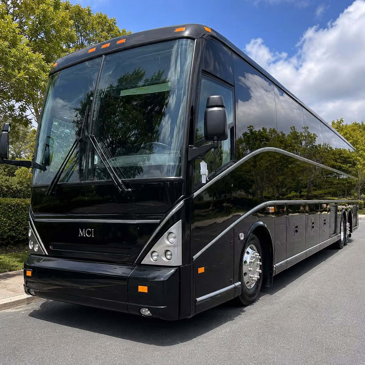 boca raton 56 passenger charter bus rental
