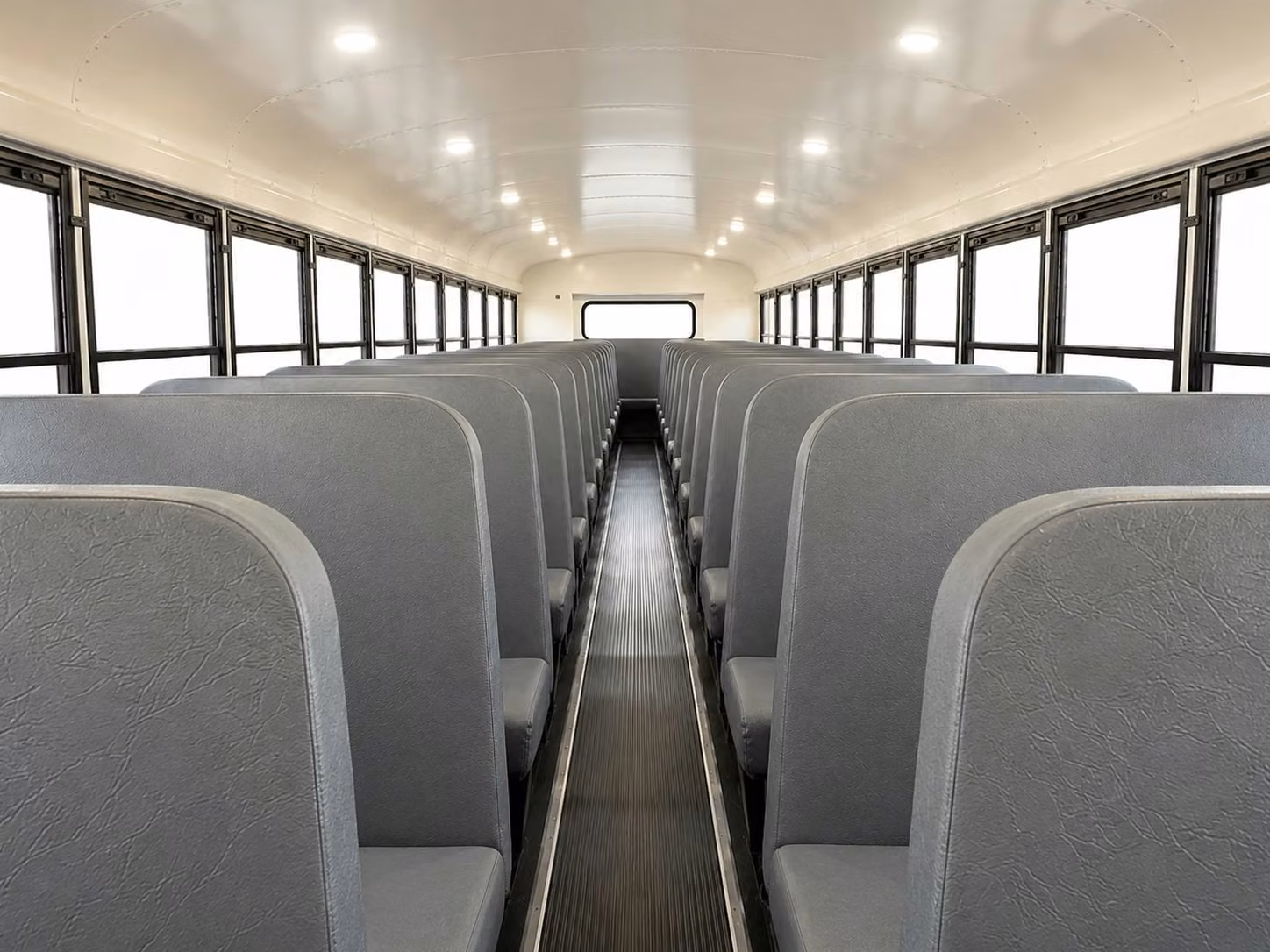 school bus interior