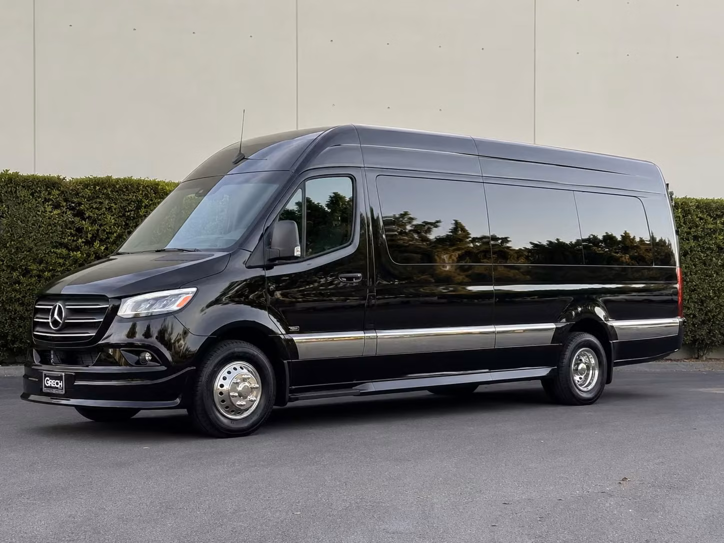 sprinter van with driver